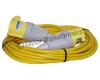 110v 14 Metre 4.0mm 32 Amp Extension Lead For Temporary Site Electrics